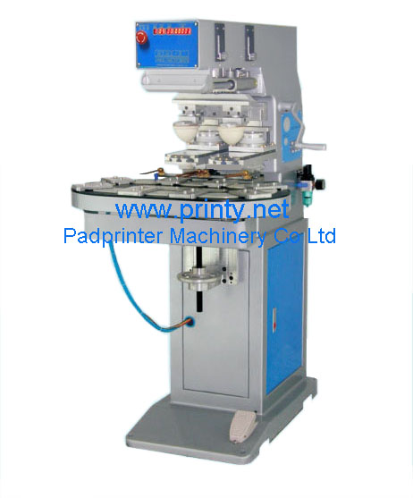 Automatic 2 Color Conveyor Ink Cup pad printing machine