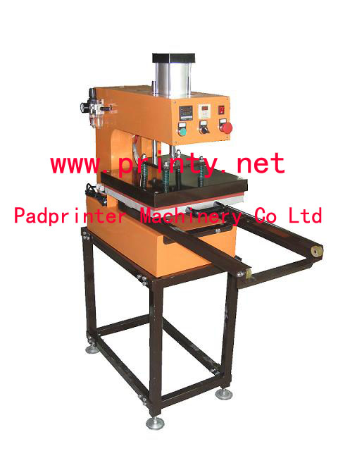 Pneumatic shuttle heat press machine,Single seat heat press machines,Flat bed heat transfer machine,Semi automatic sublimation heat pressing machine 