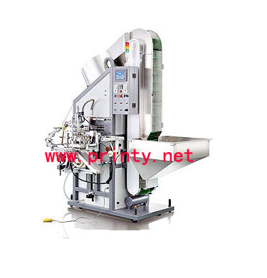 Rotary high speed cylindrical hot stamping machine 