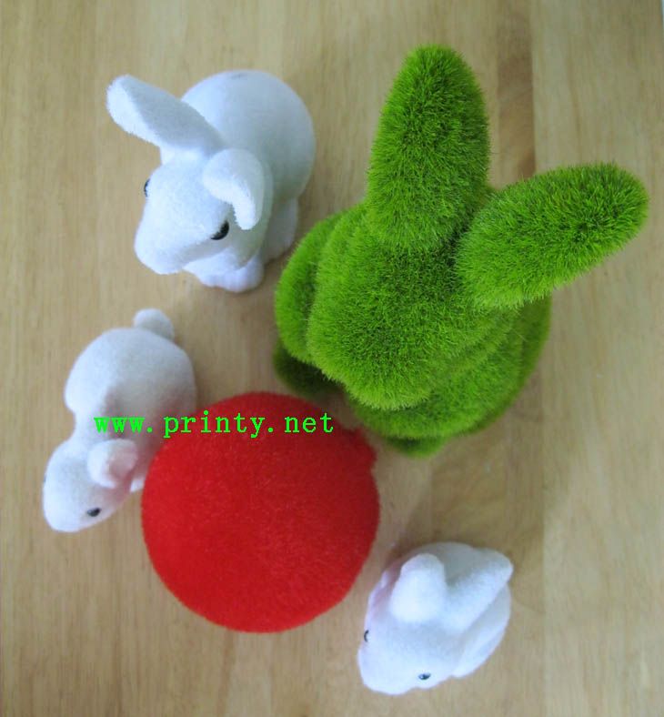 Rabits and lantern flocking samples