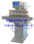 Pneumatic 6 Color Conveyor Ink Cup Pad Printer