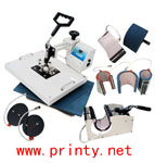 Combo heat press machine,Combo heat transfer machine,Combo 8 in 1 heat transfer press machine,T-shirt mug hat dish multi purpose heat press machine equipment