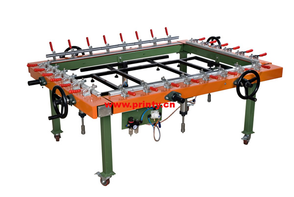 Screen Tension Machine,Pneumatic Screen Stretching Machines,Semi auto Screen Stretching Equipment