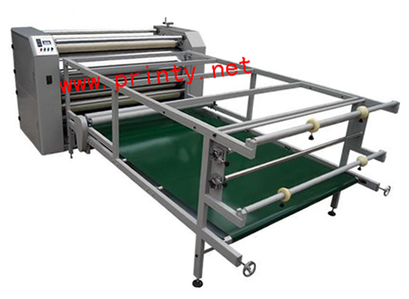 China Multifunctional Oil Heating Rotary Thermal Transfer Machine